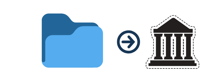 Filing petition at the courthouse