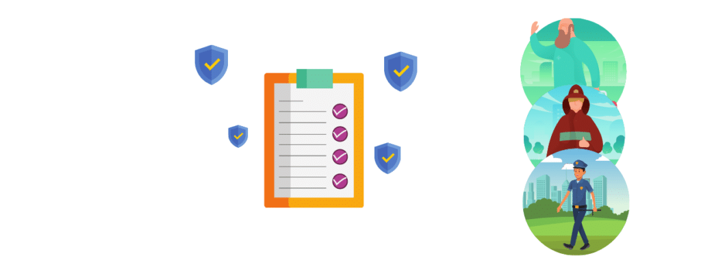 first responders checklist